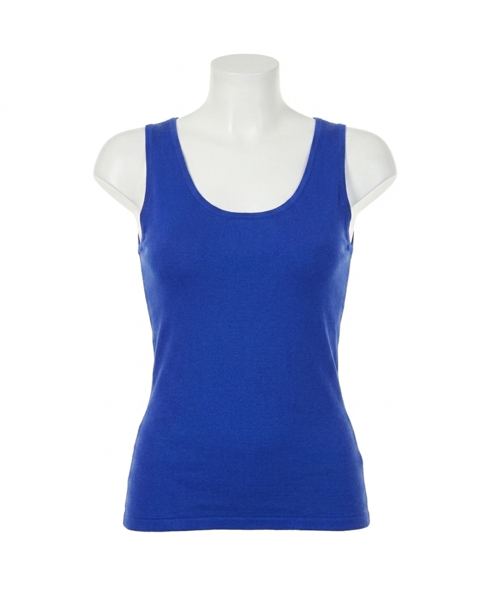 NEW FRENCH KYSS bra-friendly knit tank in ink